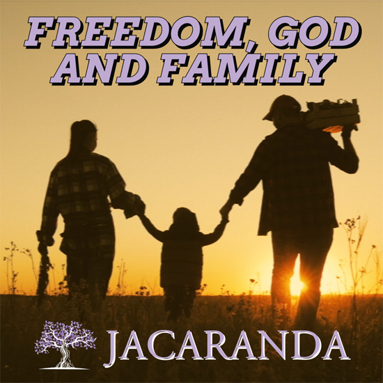 Susteen dateret forsætlig Jacaranda “Freedom, God And Family” - New Music Radio Network